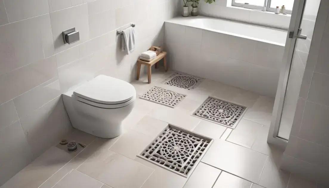 Dicas para escolher o ralo ideal para seu banheiro Dicas para escolher o ralo ideal para seu banheiro