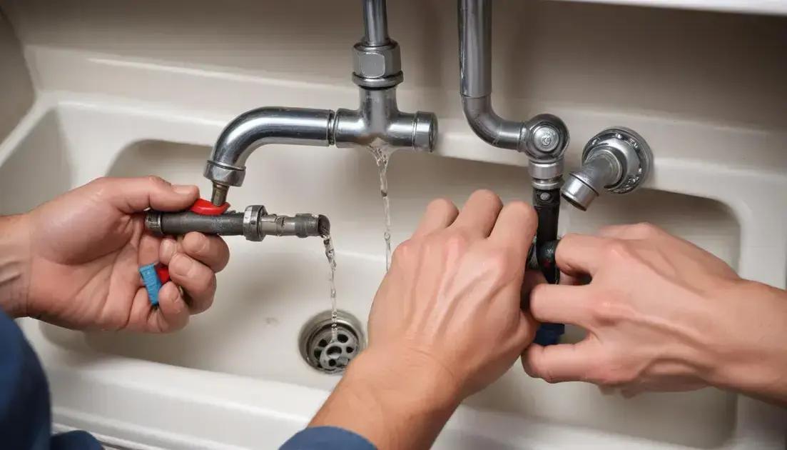 Passo a passo para solucionar vazamentos em canos e conexões Passo a passo para solucionar vazamentos em canos e conexões