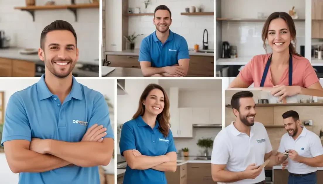 Depoimentos de clientes satisfeitos com desentupidora na República