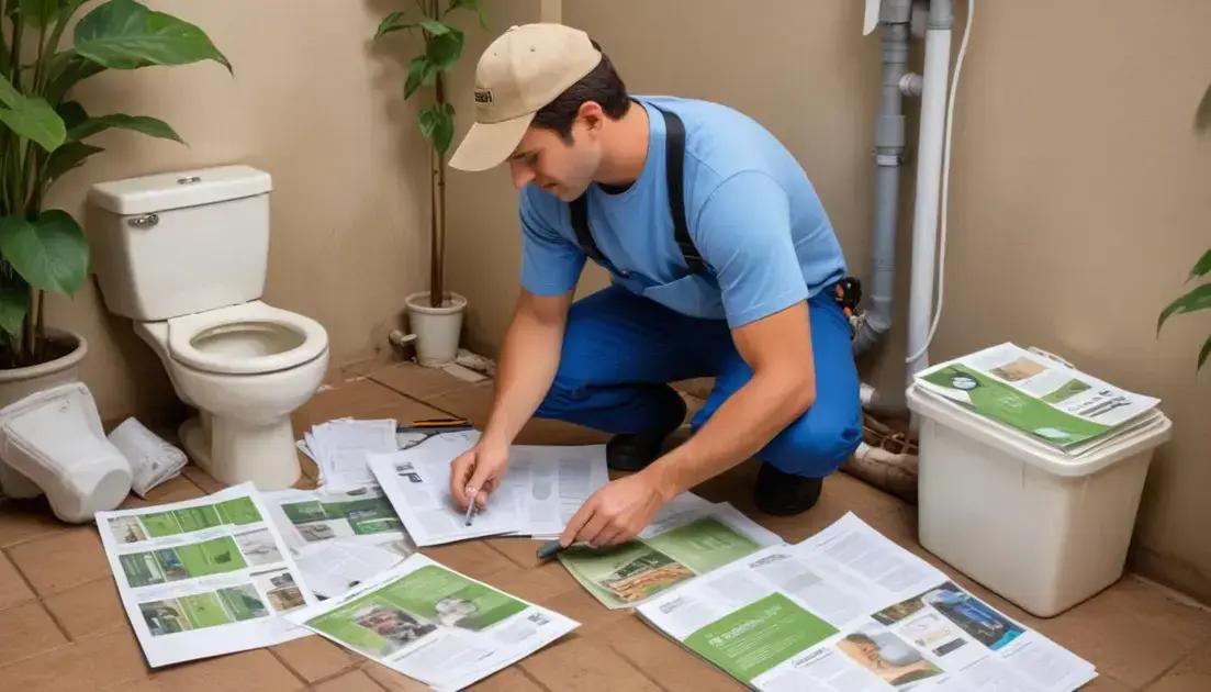 Soluções ecológicas oferecidas por desentupidoras em Bertioga