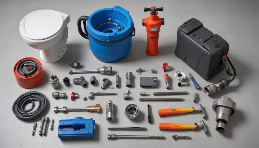 Os equipamentos utilizados por desentupidoras em Cubatão Os equipamentos utilizados por desentupidoras em Cubatão